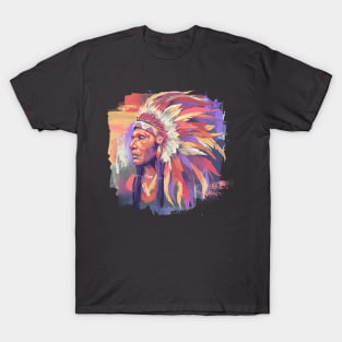 American Native Artwork T-Shirt